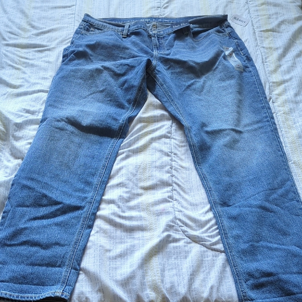 Brand New Women's Old Navy Classic Blue Jeans Size 14